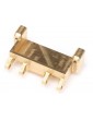 Axial Servo Mount, Brass 9.0g: SCX24, AX24