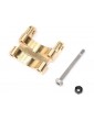 Axial Rear Upper Link Mount, Brass 1.5g: SCX24