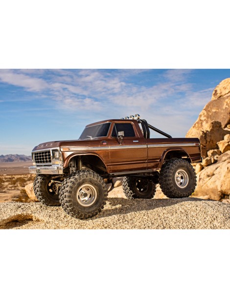 Traxxas TRX-4 Ford F-150 Ranger XLT TQi 1:10 RTR metallic brown