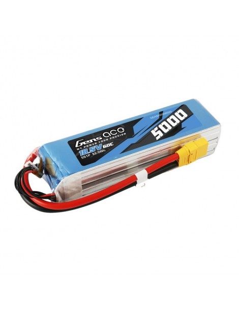 Akumuliatorius LiPo Gens Ace Bashing 5000mAh 18.5V 60C 5S1P - XT90