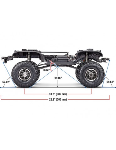 Traxxas TRX-4 Chevrolet K10 1979 TQi 1:10 RTR blue