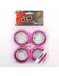 „DS Racing“ drifto padangos ‚Finix‘ serijos LF-3 PINK (4vnt.)