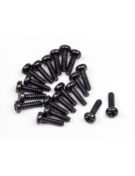 114288 - Button Head varžtai M1.7X6MM (20PCS)