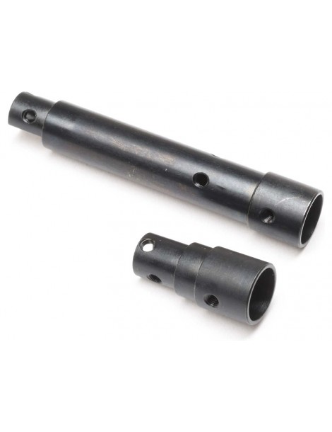 Axial Axle Tube Set, Front, Steel: PRO