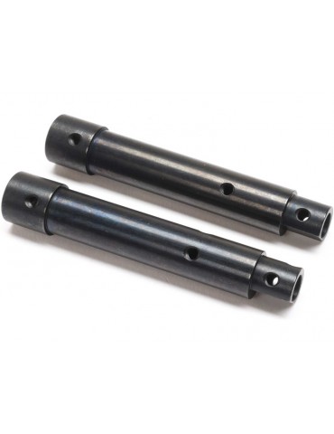 Axial Axle Tube Set, Rear, Steel: PRO