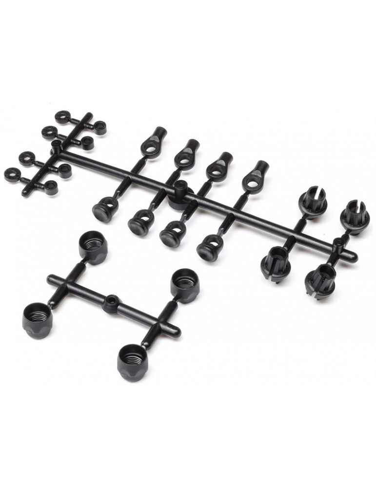Axial Molded Shock Parts Set: PRO