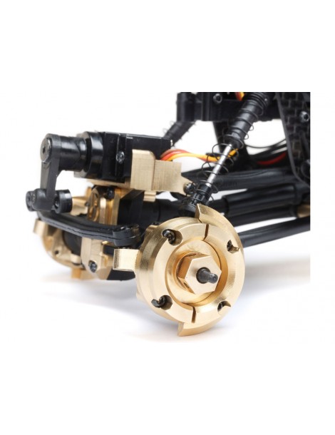 Axial Differential Cover, Brass 6.5g: SCX24, AX24