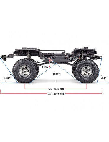 Traxxas TRX-4 Ford F-150 Ranger XLT TQi 1:10 RTR black