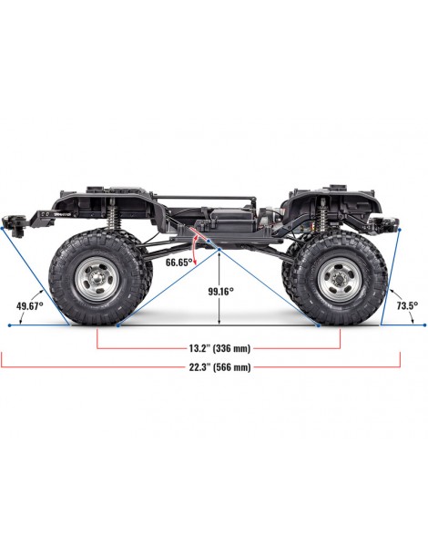 Traxxas TRX-4 Ford F-150 Ranger XLT TQi 1:10 RTR black
