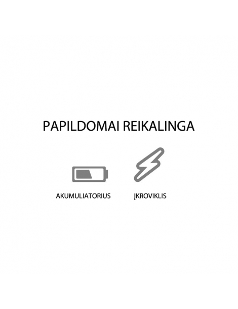 Papildomai reikalinga