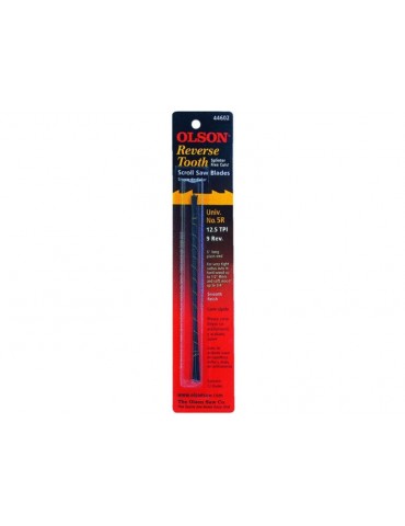 Olson Scroll Saw Blade Tooth Skip (Assort 36pcs)