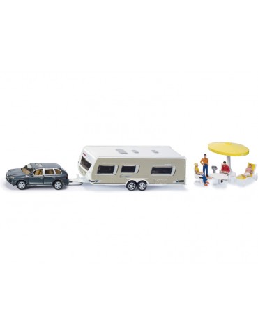 SIKU Super - Car with Caravan