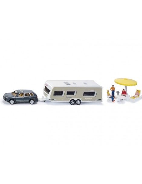 SIKU Super - Car with Caravan