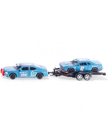 SIKU Super - Dodge Charger with Dodge Challenger SRT Racing
