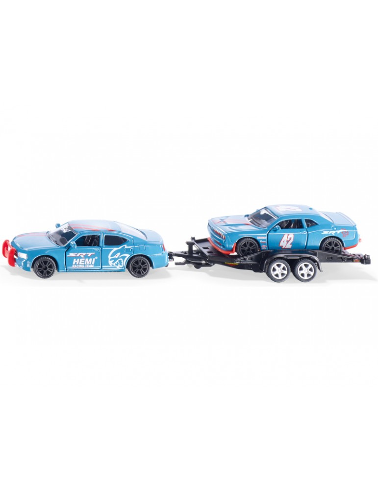 SIKU Super - Dodge Charger with Dodge Challenger SRT Racing