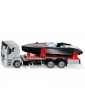 SIKU Super - Truck with motorboat