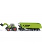 SIKU Farmer - Tractor with front loader, dolly and tipping trailer 1:50