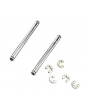 Traxxas Suspension pins, 2.5x31.5mm (king pins) w/ E-clips (2) (strengthens caster blocks)