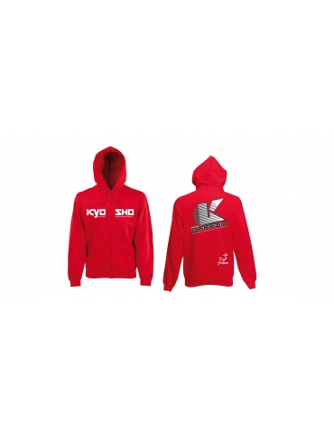 Kyosho Zip Hoodie 2022 Red...