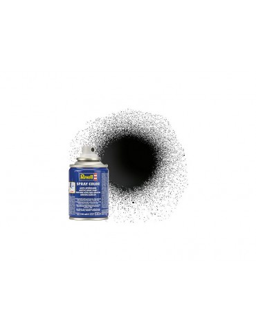 Revell acrylic spray 7 black gloss 100ml
