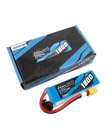 Akumuliatorius GensAce G-Tech LiPo 1800mAh 7.4V 45C 2S1P XT60
