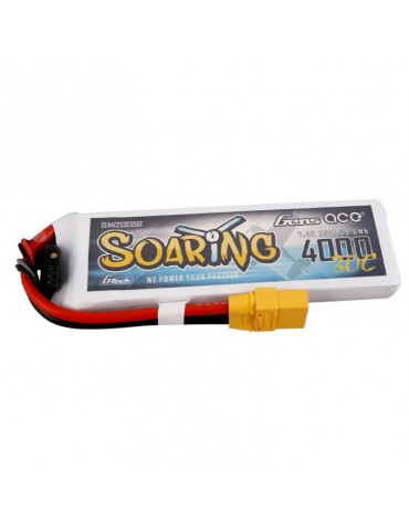 Akumuliatorius Gens Ace G-Tech Soaring 4000mAh 7.4V 30C 2S1P XT90