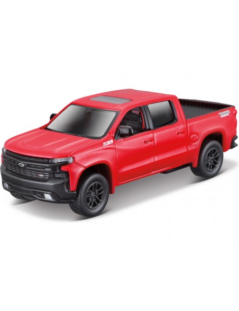 Maisto Chevrolet Silverado Z71 2019 1:52 red
