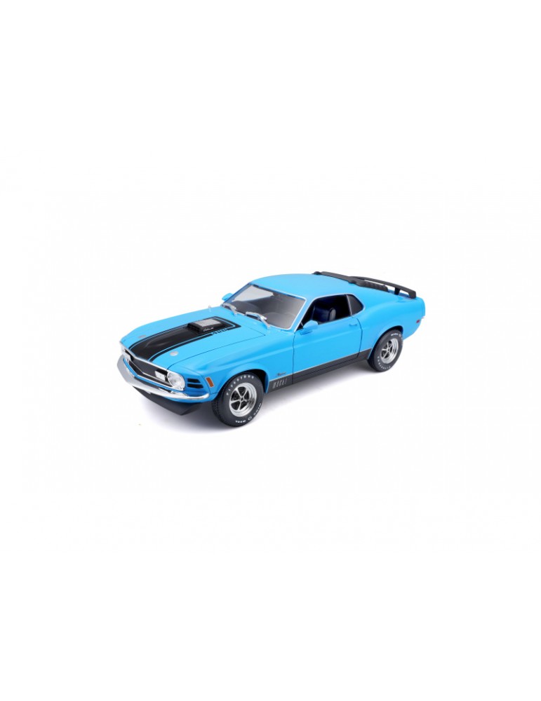 Maisto Ford Mustang Mach 1 1970 1:18 blue