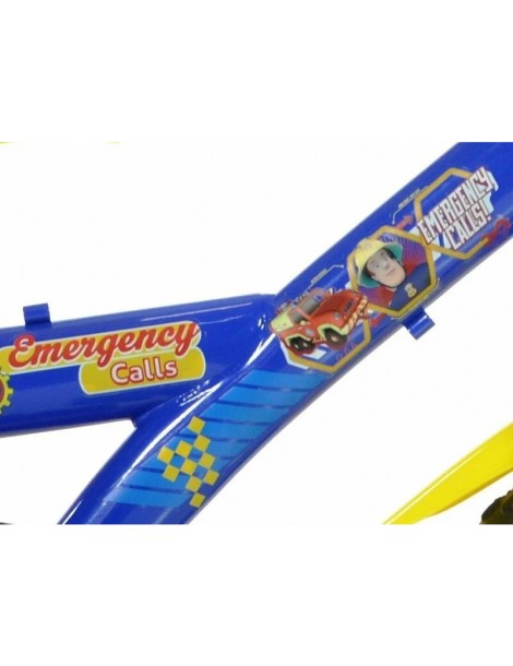 DINO Bikes - Children's bike 12" Požárn k Sam
