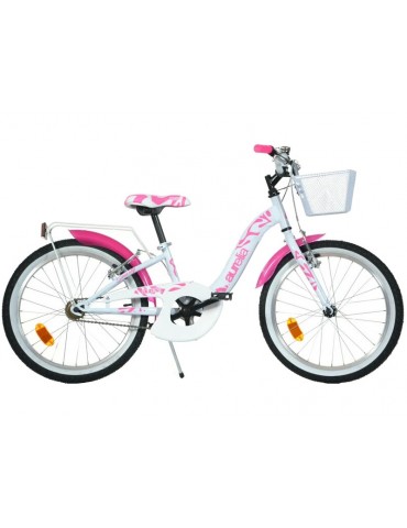 DINO Bikes - Children's bike 20" Girl White/Pink