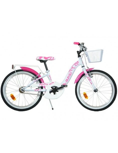 DINO Bikes - Children's bike 20" Girl White/Pink