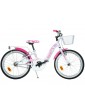 DINO Bikes - Children's bike 20" Girl White/Pink