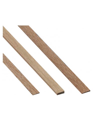 Walnut strips 0.5x3mm (10pc)