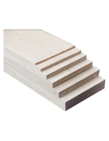 Balsa board 0,8x100x1000 mm