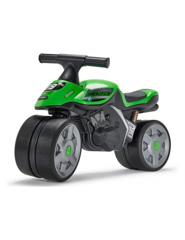 FALK - Children's reflector motorbike Team Bud Racing green