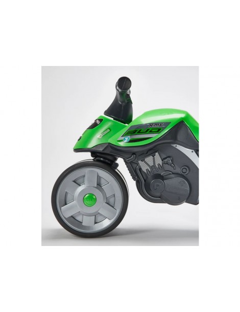 FALK - Children's reflector motorbike Team Bud Racing green