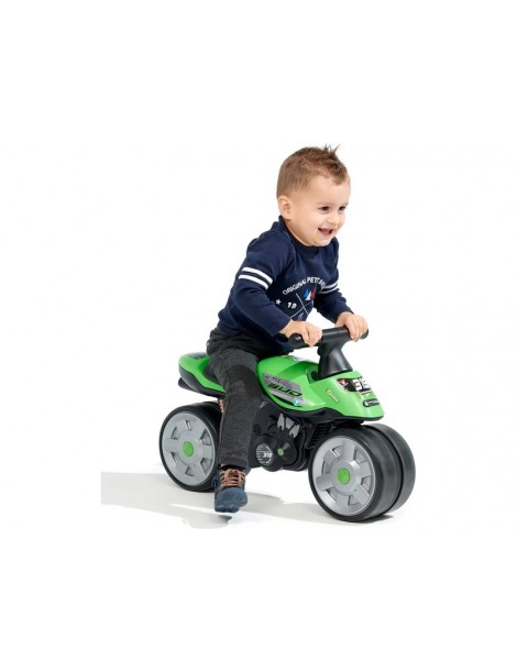 FALK - Children's reflector motorbike Team Bud Racing green