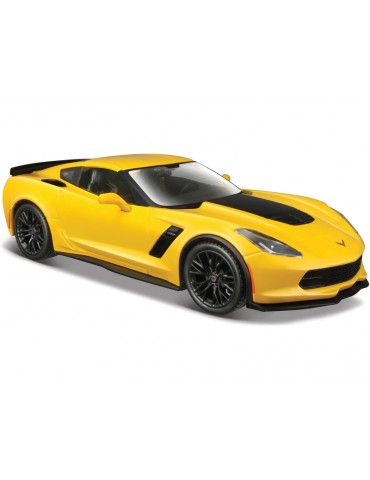 Maisto Corvette Z06 2015 1:24 yellow
