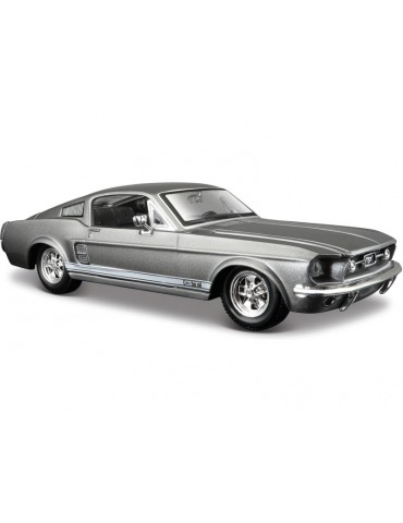 Maisto Ford Mustang GT 1967 1:24 metallic grey