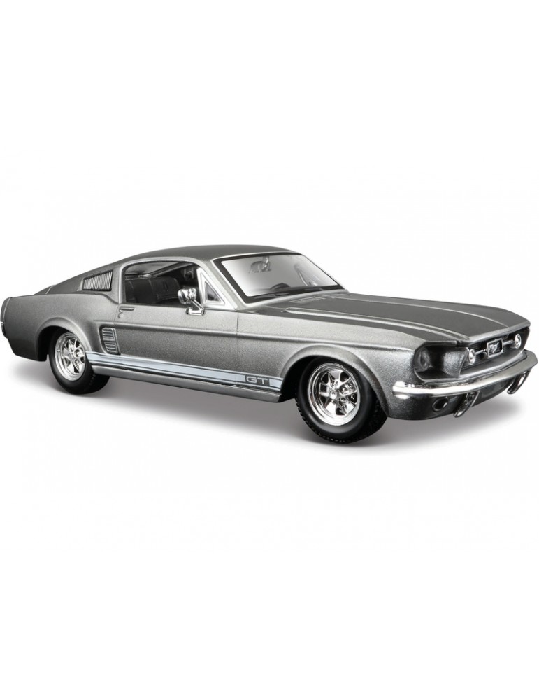 Maisto Ford Mustang GT 1967 1:24 metallic grey