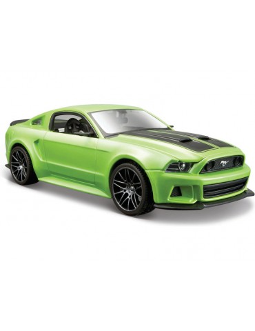 Maisto Ford Mustang Street Racer 2014 1:24 matt green