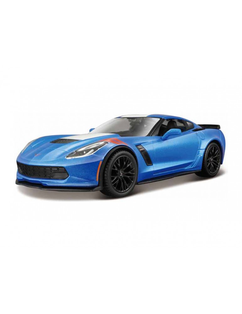 Maisto Corvette Grand Sport 2017 1:24 metallic blue
