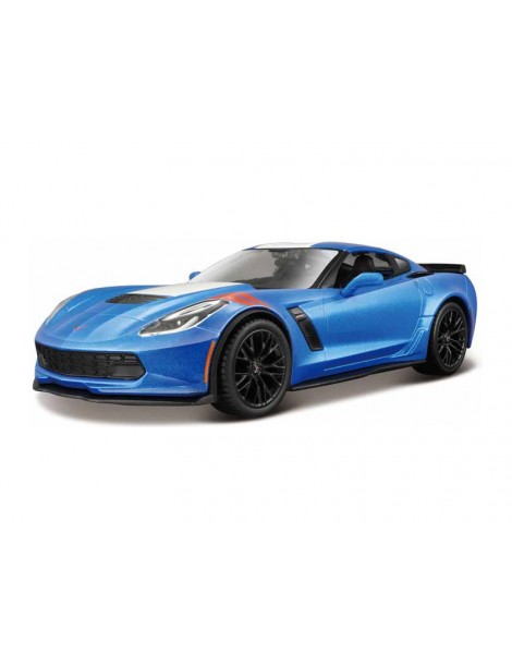 Maisto Corvette Grand Sport 2017 1:24 metallic blue