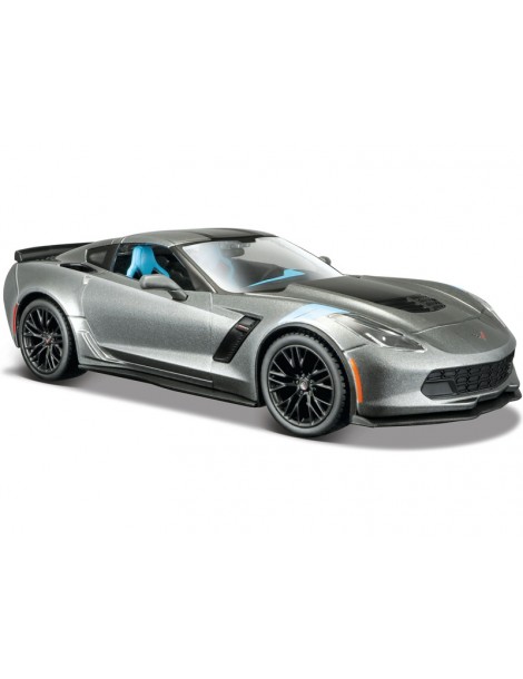 Maisto Corvette Grand Sport 2017 1:24 metallic grey