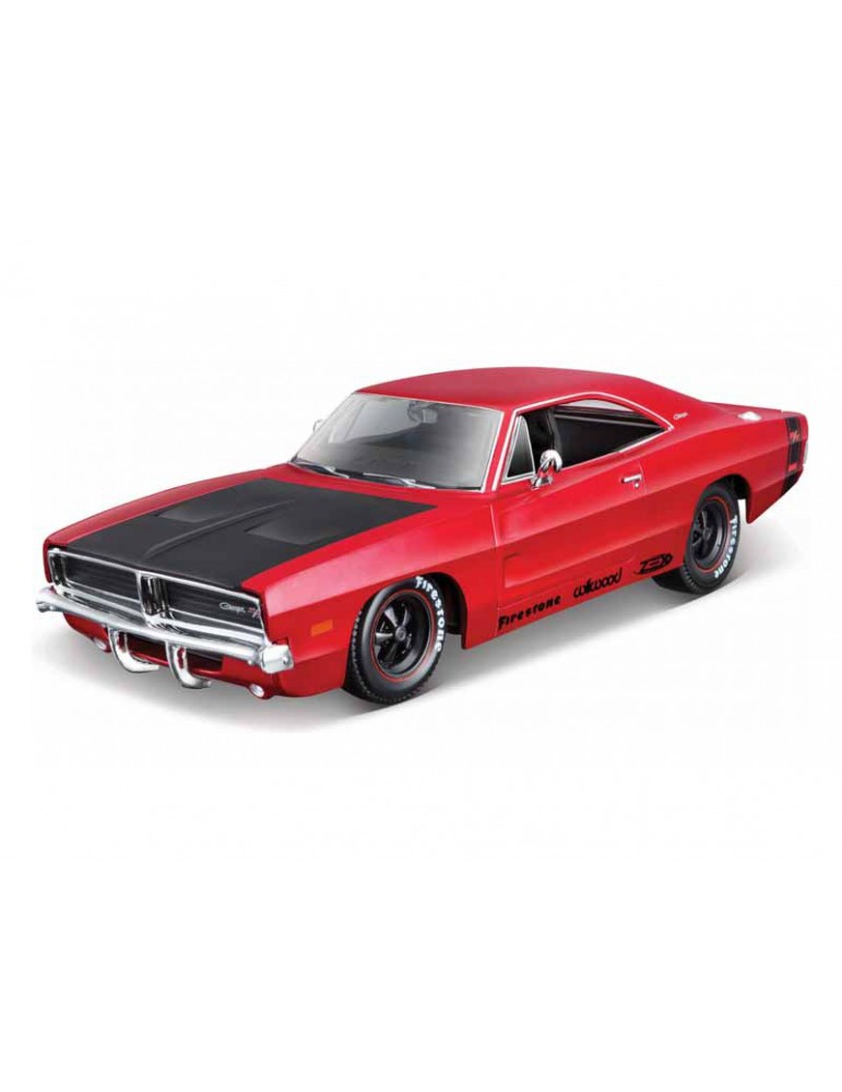 Maisto Dodge Charger R/T 1969 Classic Muscle 1:25 red