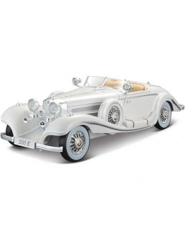 Maisto Mercedes-Benz 500 K Typ Specialroadster 1936 1:18 white