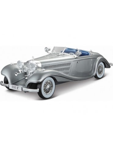 Maisto Mercedes-Benz 500 K Typ Specialroadster 1936 1:18 metallic grey