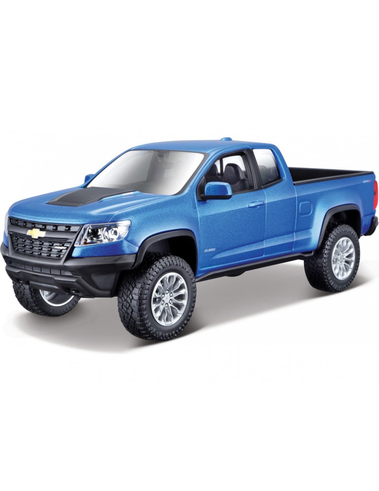 Maisto Kit Chevrolet Colorado ZR2 2017 1:27 metallic dark blue