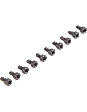 Losi Cap Head Screws M3x6mm (10)