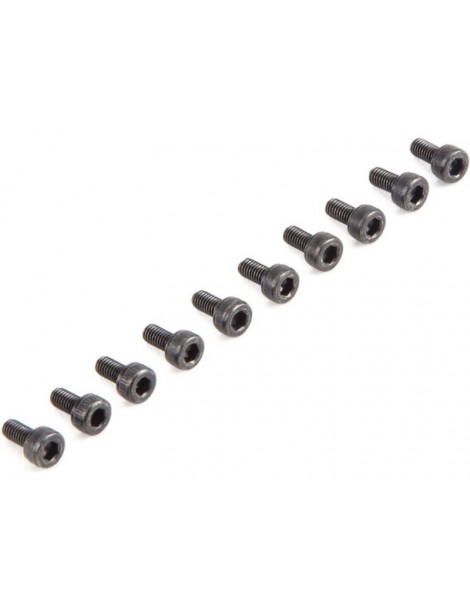 Losi Cap Head Screws M3x6mm (10)
